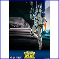 Hot Toys Star Wars 501st Battalion Clone Trooper Deluxe 16 Scale Action Figure