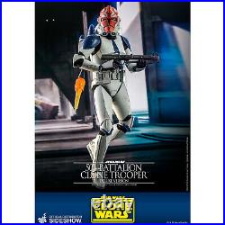 Hot Toys Star Wars 501st Battalion Clone Trooper Deluxe 16 Scale Action Figure