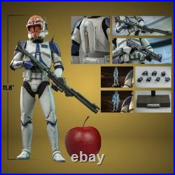 Hot Toys Star Wars Captain Vaughn 16 Scale Figure The Clone Wars New TMS065