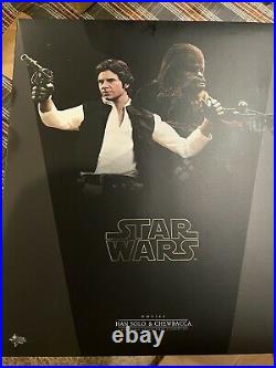 Hot Toys Star Wars Han Solo and Chewbacca IV 1/6 Scale Figure Set with Bonus