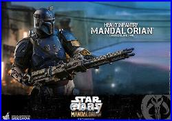 Hot Toys Star Wars Heavy Infantry Mandalorian 16 Scale Figure TMS010 Sideshow