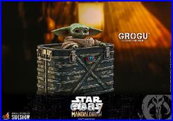 Hot Toys Star Wars The Mandalorian Grogu Sixth Scale Action Figure On Hand