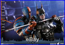 Hot Toys VGM30 DC Batman Arkham Origins Deathstroke 1/6 Scale Figure In Stock
