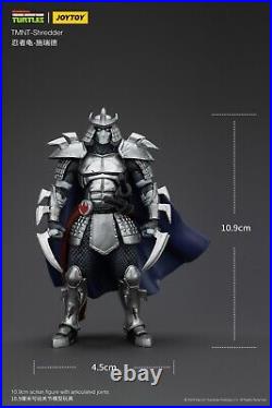 IN STOCKJOYTOY 1/18 TMNT Shredder Foot Clan A B 3PCS Model