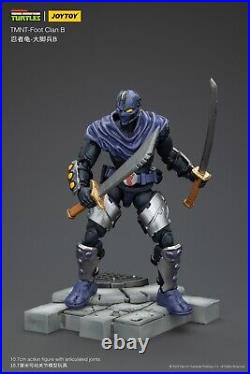 IN STOCKJOYTOY 1/18 TMNT Shredder Foot Clan A B 3PCS Model