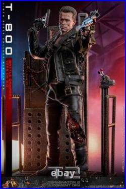 IN STOCK Hot Toys DX46 1/6 Terminator 2 Judgment Day T-800 Battle Damaged 2.0