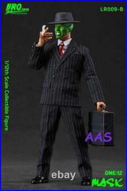 IN STOCK New BROTOYS LR009B 1/12 Mask Man Stanley 6 Action Figure IN STOCK New BROTOYS LR009B 1/12 Mask Man Stanley 6 Action Figure