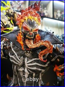 IN STOCK Venom IN Ghost Rider 1/4 Scale Private Custom Ploystone Statue figure