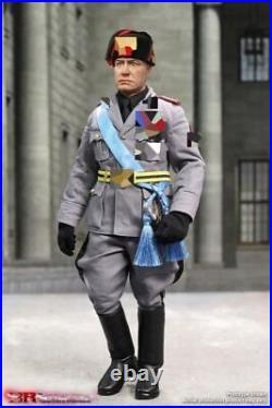 In Stock 3R GM653 1/6 Mussolini 12 Male Soldier Action Figure Model