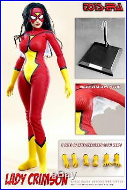 In-Stock New 1/6 Scale Toys Era TE020 Lady Crimson 12in Action Figure