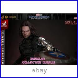 In Stock New Hot Toys MMS790AE Winter Soldier 1/6 Scale Action Figure Gift