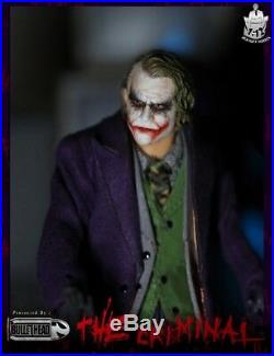 In-stock 1/12 Scale Bullet Head BH001 Joker Action Figure