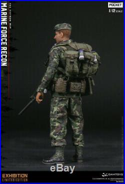 In-stock 1/12 Scale DAMTOYS PES009 Marine Force Recon Vietnam 6in Action Figure