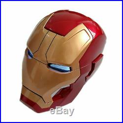 Iron Man 11Scale Wearable Open Close MK42 Helmet Roan Toys Cosplay model Figure