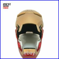 Iron Man 11Scale Wearable Open Close MK42 Helmet Toys Cosplay model Figure