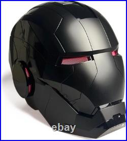 Iron Man MK5 Black 11 Helmet Wearable Voice-control Open&Close Cosplay boxed