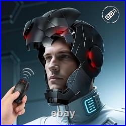 Iron Man MK5 Black 11 Helmet Wearable Voice-control Open&Close Cosplay boxed