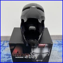 Iron Man MK5 Black 11 Helmet Wearable Voice-control Open&Close Cosplay boxed