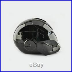 Iron Man MK7 Helmet Black Edition Collectable 11 Scale Wearable Open Close
