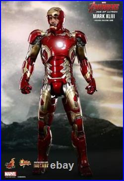 Iron Man Mark 43 Avengers Age of Ultron MMP Diecast 1/6 Scale Hot Toys Figure