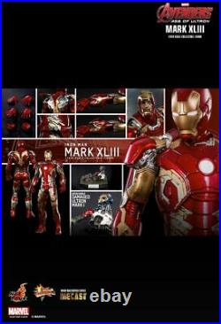 Iron Man Mark 43 Avengers Age of Ultron MMP Diecast 1/6 Scale Hot Toys Figure