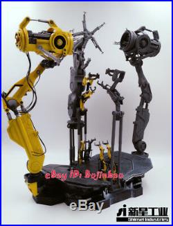 Iron Man Suit Up Gantry 1/6 Scale Action Figure Remote Control Lamp Collection