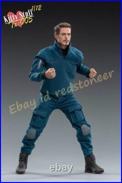 Iron Man Tony Stark 1/12 Scale Collectible Action Figure 6 Casual clothes TX005
