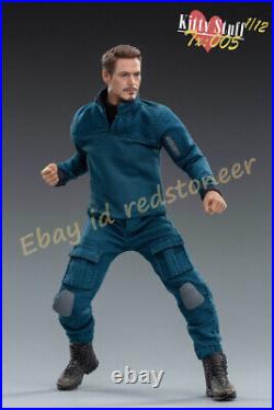 Iron Man Tony Stark 1/12 Scale Collectible Action Figure 6 Casual clothes TX005