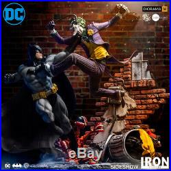 Iron Studios Batman vs Joker 1/6 Scale DC Comics Ivan Reis Diorama Sideshow New