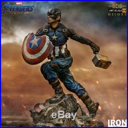 Iron Studios Captain America Deluxe BDS Art Scale 1/10 Avengers Endgame Statue