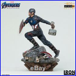 Iron Studios Captain America Deluxe BDS Art Scale 1/10 Avengers Endgame Statue