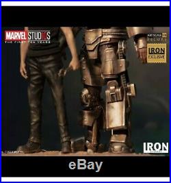 Iron Studios Marvel Iron Man Tony Stark and Mark I BDS Art Scale 1/10 Del
