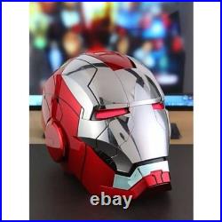 Iron man Mk5 11 Electric Helmet Jarvis Wearable Voice Control Halloween Cosplay