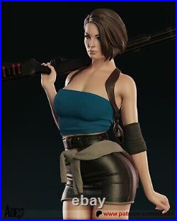 JILL VALENTINE 3D Printed HandPainted Collectible Figurine Resident Evil Fan Art JILL VALENTINE 3D Printed HandPainted Collectible Figurine Resident Evil Fan Art