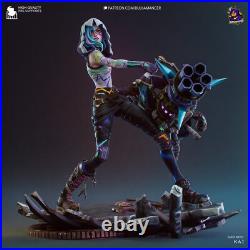 JINX Arcane League of Legends 18 Scale Statue 3D Printed Painted 230mm