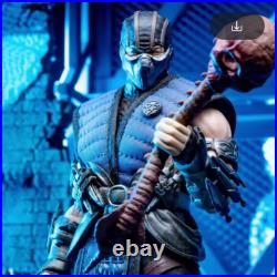 JM Toys Mortal Kombat Sub-zero 1/12th Scale Collectible Action Figure Toy
