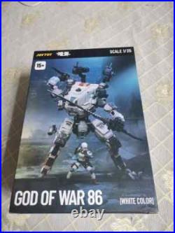 JOYTOY JT0593 GOD OF WAR 86 White Mecha 9 Robot & Pilot 1/25 Action Figure Toy