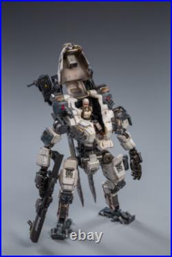 JOYTOY JT0593 GOD OF WAR 86 White Mecha 9 Robot & Pilot 1/25 Action Figure Toy JOYTOY JT0593 GOD OF WAR 86 White Mecha 9 Robot & Pilot 1/25 Action Figure Toy