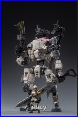 JOYTOY JT0593 GOD OF WAR 86 White Mecha 9 Robot & Pilot 1/25 Action Figure Toy JOYTOY JT0593 GOD OF WAR 86 White Mecha 9 Robot & Pilot 1/25 Action Figure Toy