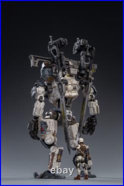 JOYTOY JT0593 GOD OF WAR 86 White Mecha 9 Robot & Pilot 1/25 Action Figure Toy JOYTOY JT0593 GOD OF WAR 86 White Mecha 9 Robot & Pilot 1/25 Action Figure Toy