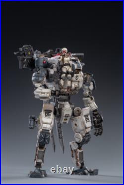 JOYTOY JT0593 GOD OF WAR 86 White Mecha 9 Robot & Pilot 1/25 Action Figure Toy JOYTOY JT0593 GOD OF WAR 86 White Mecha 9 Robot & Pilot 1/25 Action Figure Toy