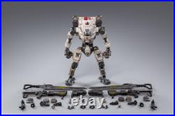 JOYTOY JT0593 GOD OF WAR 86 White Mecha 9 Robot & Pilot 1/25 Action Figure Toy JOYTOY JT0593 GOD OF WAR 86 White Mecha 9 Robot & Pilot 1/25 Action Figure Toy