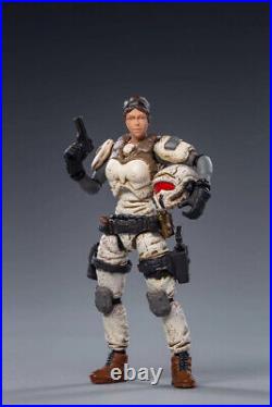 JOYTOY JT0593 GOD OF WAR 86 White Mecha 9 Robot & Pilot 1/25 Action Figure Toy
