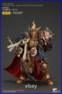 JOYTOY Warhammer 40K 1/18 Action Figure Legio Custodes Constantin Valdor Model