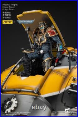 JOYTOY Warhammer 40K 1/18 Imperial Knights House Raven Knight Errant Model Toys