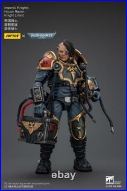 JOYTOY Warhammer 40K 1/18 Imperial Knights House Raven Knight Errant Model Toys