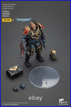 JOYTOY Warhammer 40K 1/18 Imperial Knights House Raven Knight Errant Model Toys