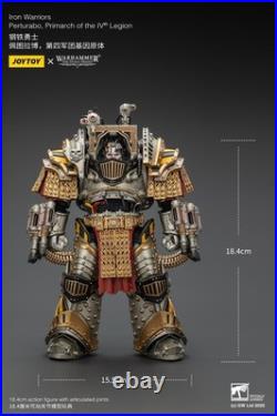 JOYTOY Warhammer 40K 1/18 Iron Warriors Perturabo Primarch of the lVth Legion