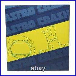 Josh Divine x Strangecat Toys Astro Crash Grey Scale Vinyl Figure gray