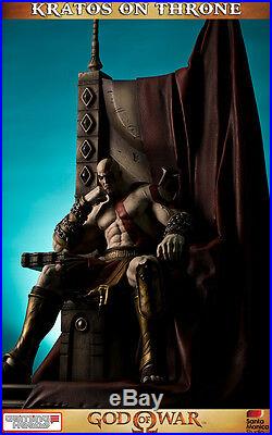 Kratos on Aries Throne God of War 1/4 Scale statue Gaming Heads